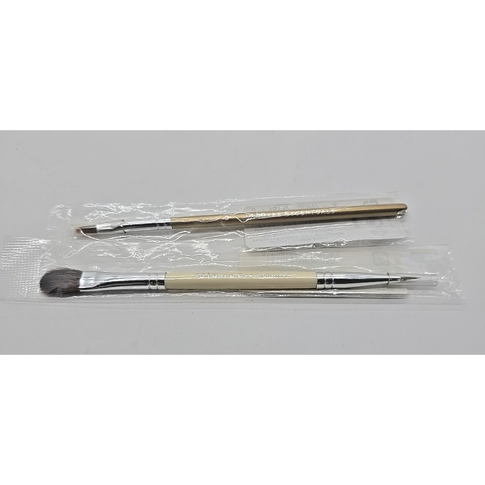 (2) Bare ESCENTUALS bare Minerals * Double-Ended‎ /Shadow Brush 32809/45699 - Picture 4 of 5